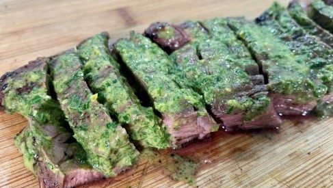 Churrasco con Chimichurri