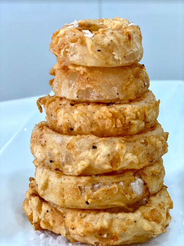 Aros de Cebolla con Suero de Leche