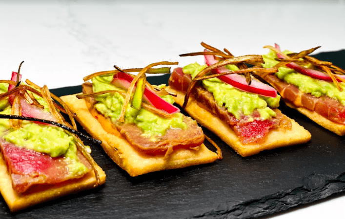 Tostadas de atún