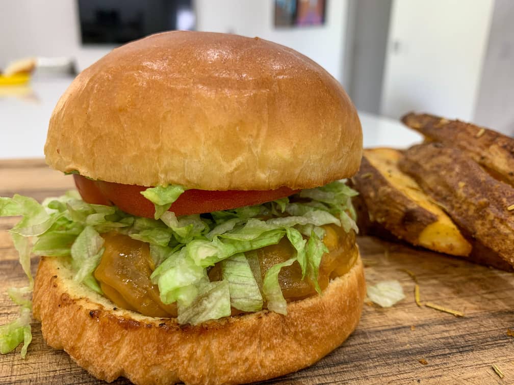 Hamburguesa de Res y de Cerdo